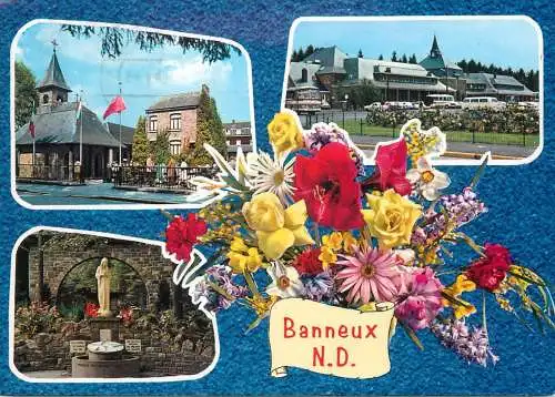 Belgium Banneux Notre Dame flowers