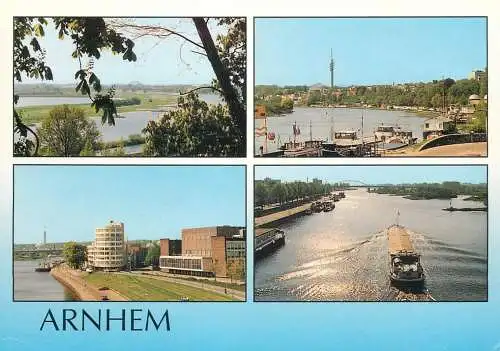 Netherlands Arnhem river barge