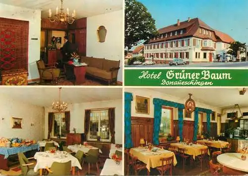 Postcard hotel Gruner Baum