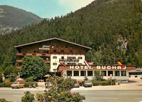 Postcard hotel restaurant Buchau Tirol