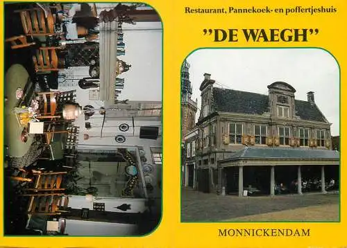 Postcard hotel restaurant de Waegh Monnickendam