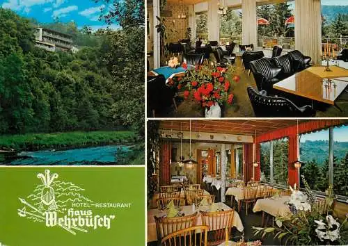 Postcard hotel restaurant Haus Wehrbusch