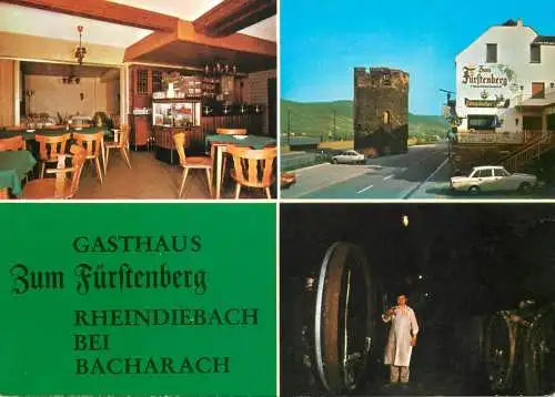 Postcard Gasthaus zum Furftenberg