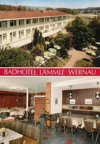 Postcard Badhotel Lammle Wernau