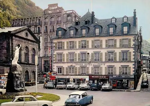 Postcard Grand Hotel de la poste J. Amoudry