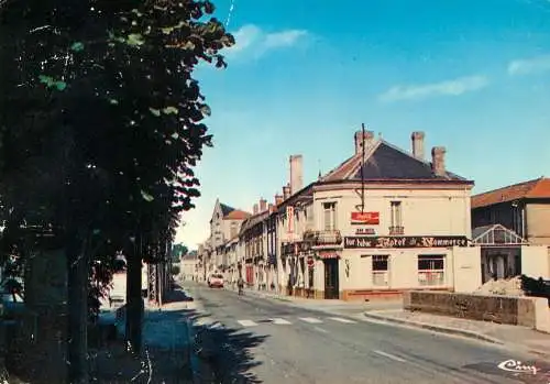 Postcard Hotel restaurant Suippes Marne hotel du commerce