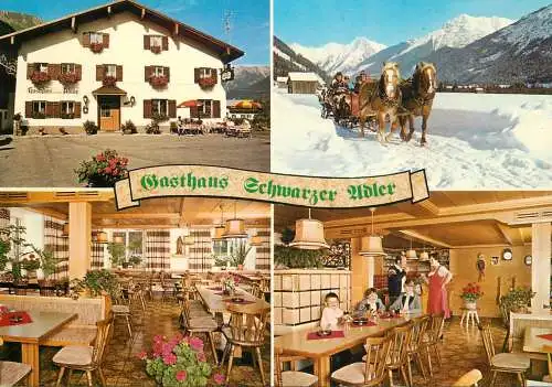 Postcard Hotel Gasthaus pension Schwarzer Adler