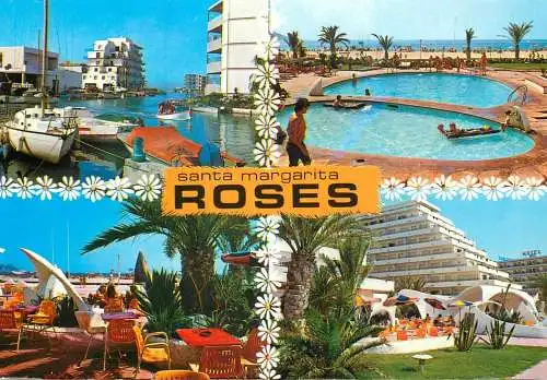 Postcard Hotel Santa Margarita Roses