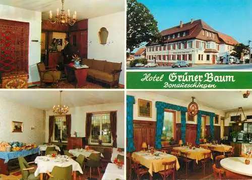 Postcard Hotel Gruner Baum