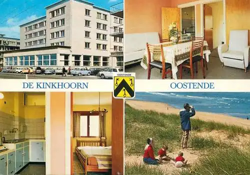Postcard Hotel De Kinkhoorn Oostende