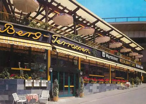 Postcard hotel restaurant Berg Terrassen Volker Becker