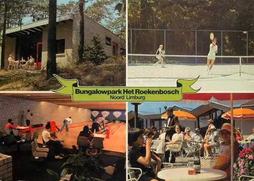 Postcard Bungalowpark Het Roekenbosch Noord Limburg