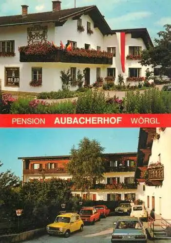 Postcard Pension Aubacher Hof Worgl Tirol