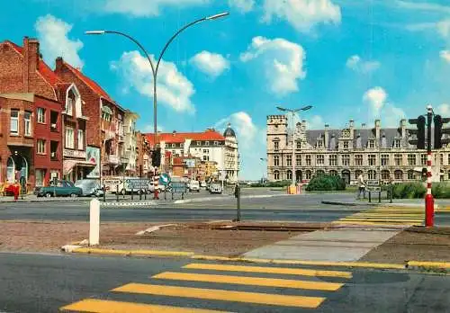 Belgium Zeebrugge  Baron Maere avenue