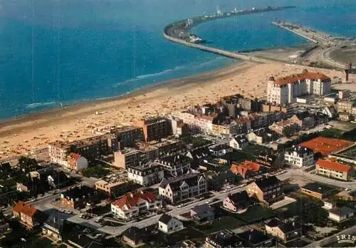 Belgium Zeebrugge beach view
