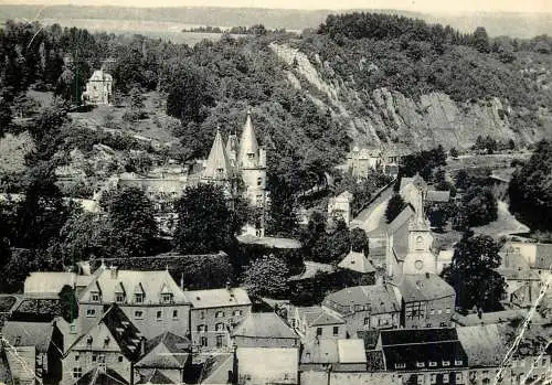 Belgium Ardenne Belge Durbuy panoramic aspect
