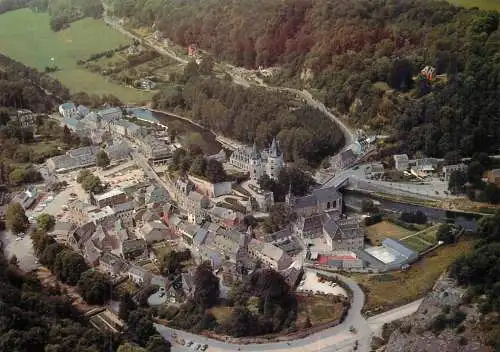 Belgium Durbuy aerial view
