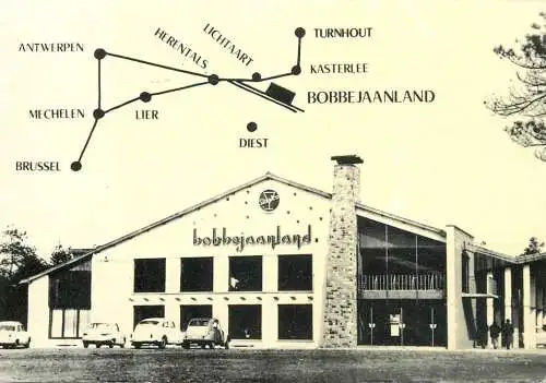 Postcard hotel restaurant Steenweg op Olen