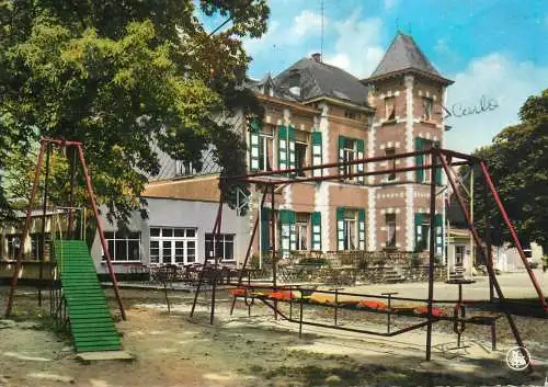 Belgium Bruxelles Domein St Barthel Kasteel met Cafe en Terras