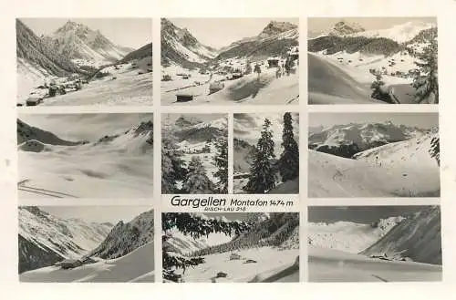 Austria Gargellen Montafon Risch-Lau multi view