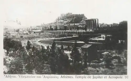 Greece Athens Acropolis Jupiter Temple