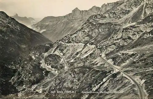 Switzerland Sustenstrasse mountain road Meiringen-Wassen