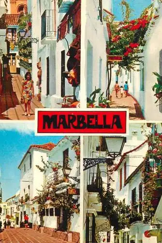 Spain Marbella Costa del Sol street