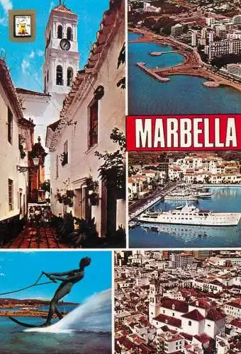 Spain Marbella Costa del Sol beach harbour yacht