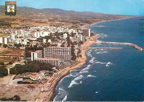 Spain Marbella Costa del Sol aerial view