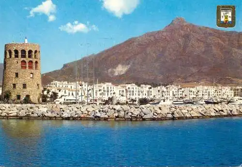 Spain Marbella tower Puerto Banus