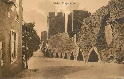 Sweden Visby Ringmuren