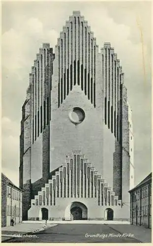 Denmark Copenhagen Grundtvigs Minde Kirke