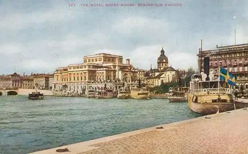 Sweden Stockholm Royal Opera House