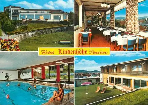 Postcard Hotel Pension Lindenhohe