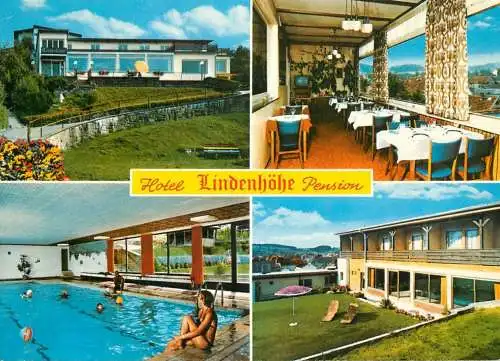 Postcard Hotel Pension Lindenhohe