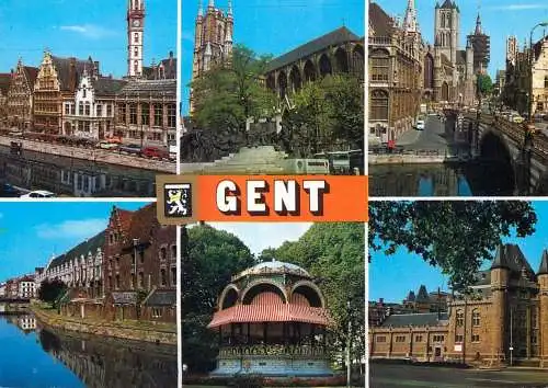 Belgium Gent postcard