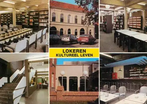 Lokeren Kultureel Leven postcard
