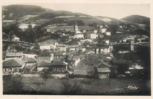France Lamure sur Azergues (Rhone) vue generale