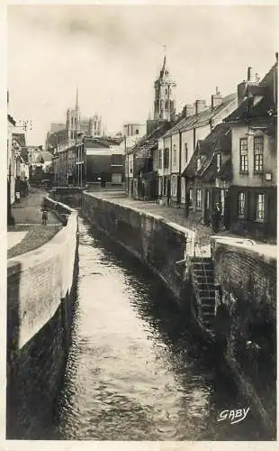France Amiens (Somme) Canal Rue Basse des Tonneurs