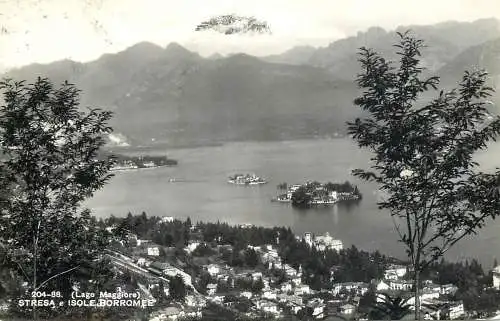 Italy Stresa & Isole Borromee Lago Maggiore general view