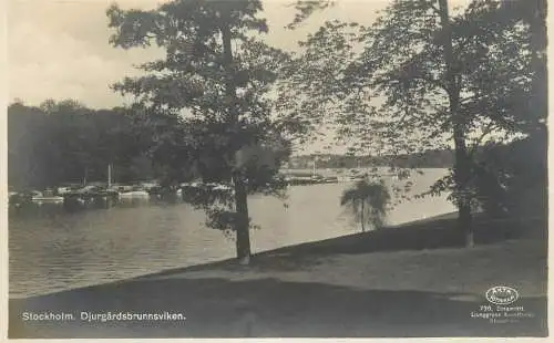 Sweden Stockholm Djurgardsbrunnsviken