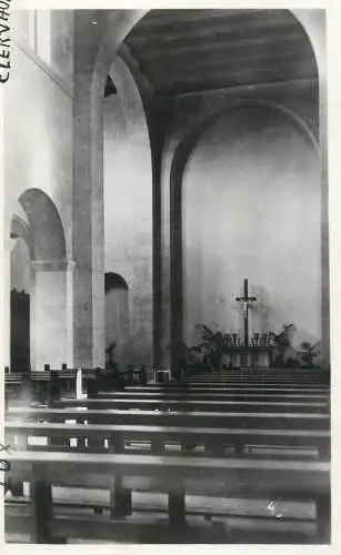 Luxembourg St Maurice & St Maur Interieur de l'Eglise Provisoire