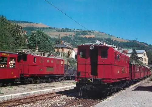 Le train Grand Spectacle des Alpes Francaises scenic mountain railway