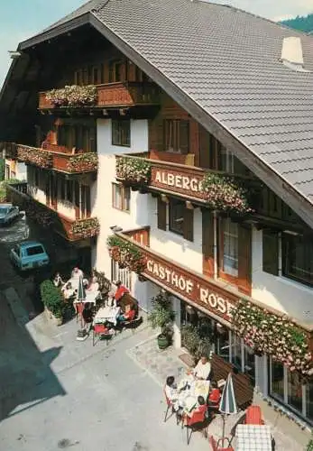 Postcard Albergo Gasthof Rose