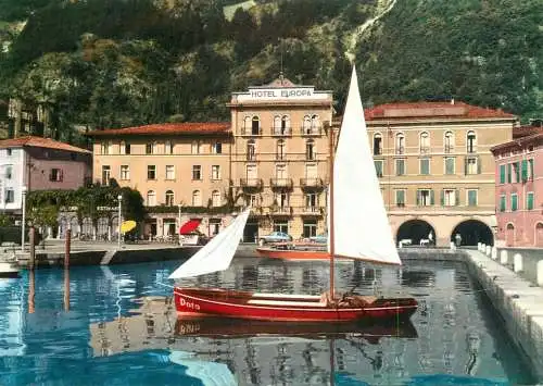 Postcard Riva sul Garda Hoel Europa