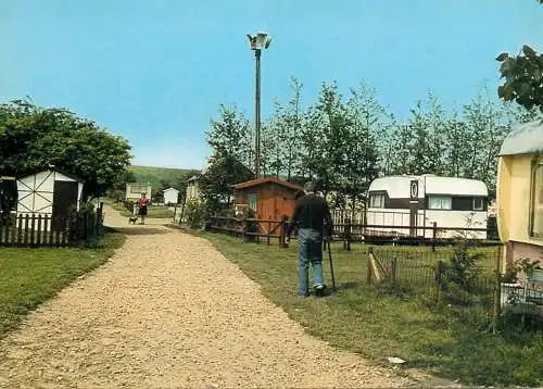 Postcard camping Mussennist Ossenisse