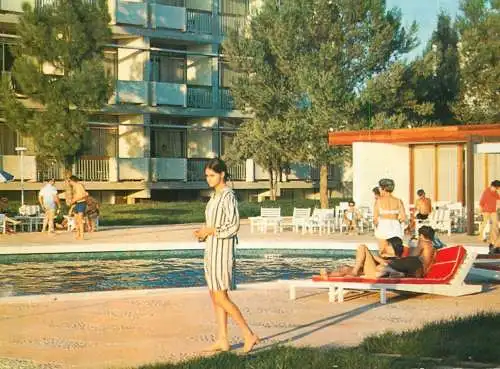 Postcard Hotel Transatlantique Meknes Maroc