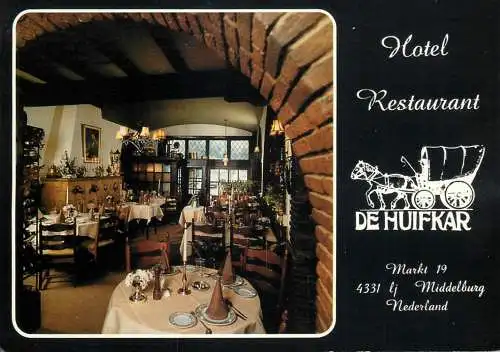 Postcard Hotel Restaurant Middelburg De Nuifkar
