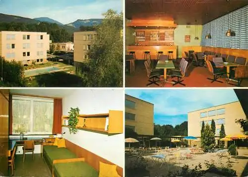 Postcard Gastehaus der Universitat