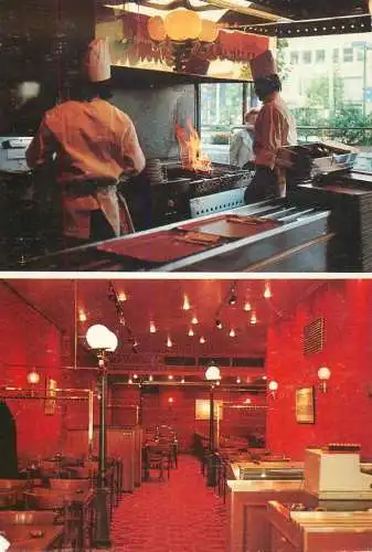 Postcard Western Steak House Europe Antwerprn